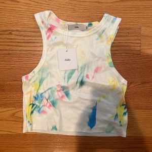 Adika tie dye crop top